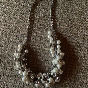 Loft Chunky Pearl Mix Necklace